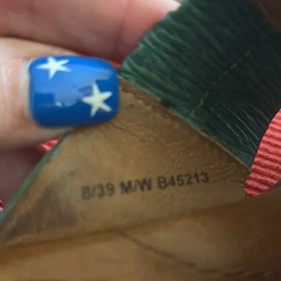 Born Green and Brown Floral Sandals size 8/39 - Picture 5 of 7